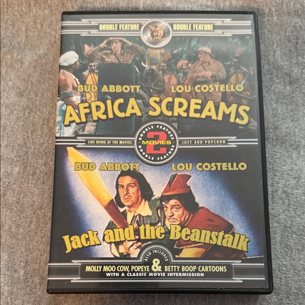 Africa Screams & Jack and the Beanstalk DVD